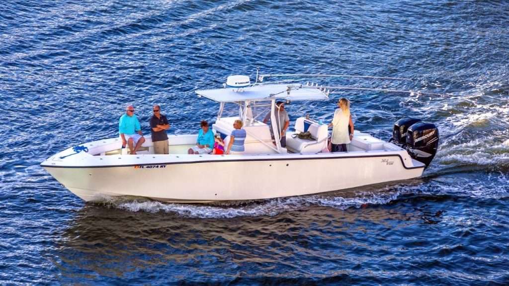 center console boat