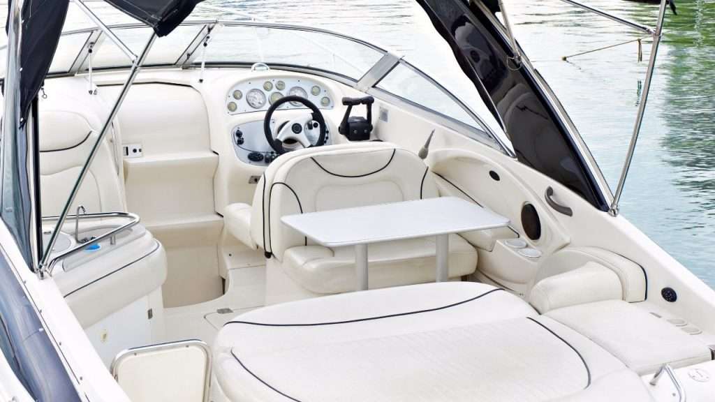 why are boat steering wheels on the right
